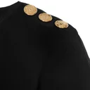 Flock Coin White Logo T-Shirt Black