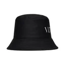 Black VLTN Bucket Hat Black