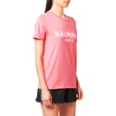 Flock Coin White Logo T-Shirt Pink