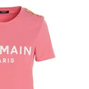 Flock Coin White Logo T-Shirt Pink